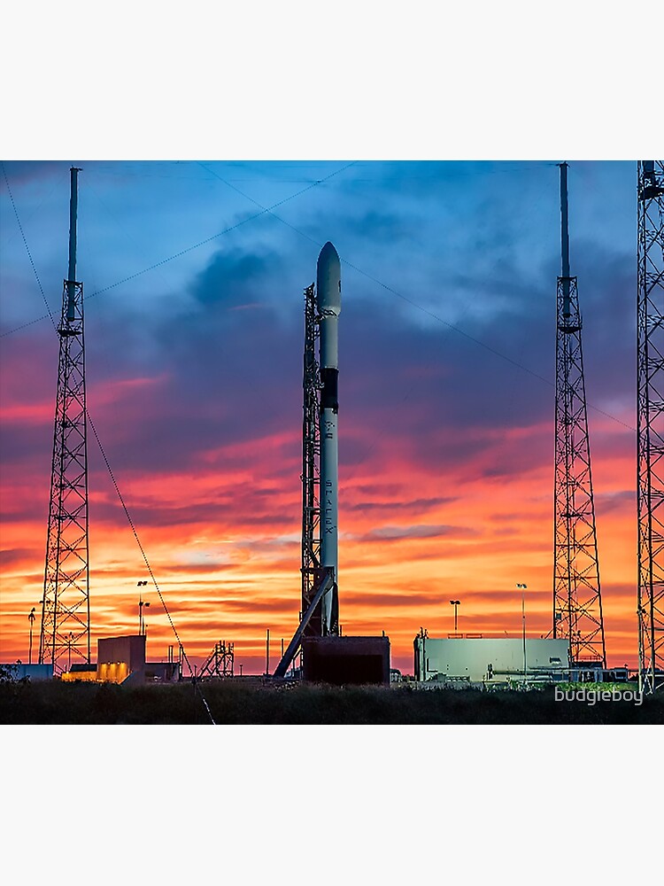 Disover Falcon 9 Launch Premium Matte Vertical Poster