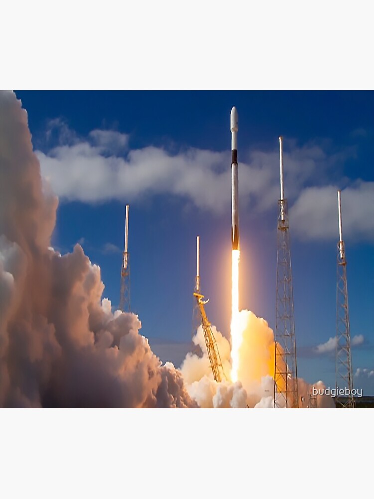Disover Falcon 9 Launch Premium Matte Vertical Poster