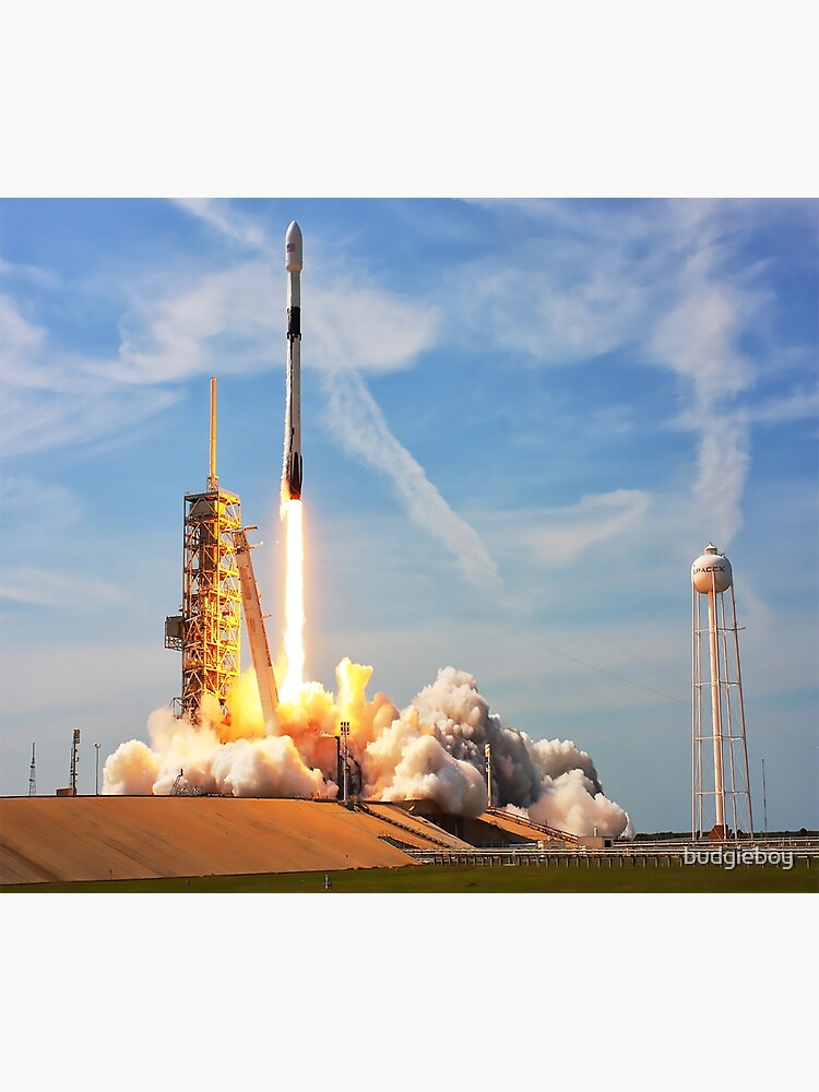Discover Falcon 9 Launch Premium Matte Vertical Poster