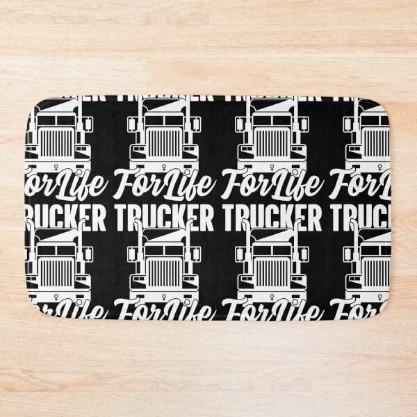 Item preview, Trucker For Life Hauling Tractor Trailers Female Semi Driver designed and sold by GravitiTees.