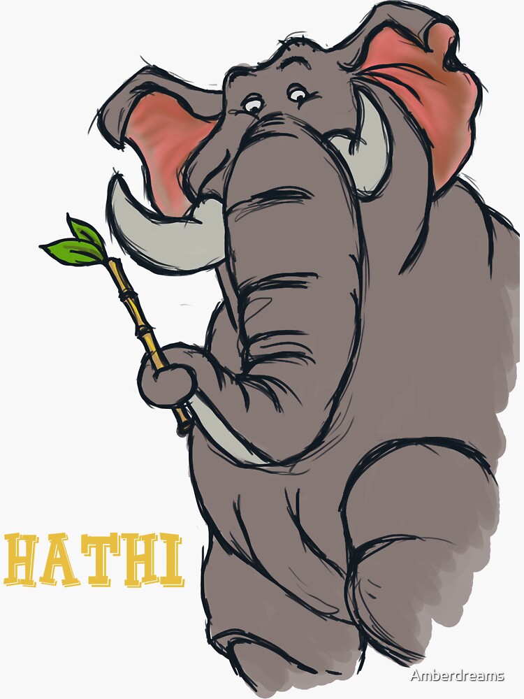 el libro de la selva coronel hathi