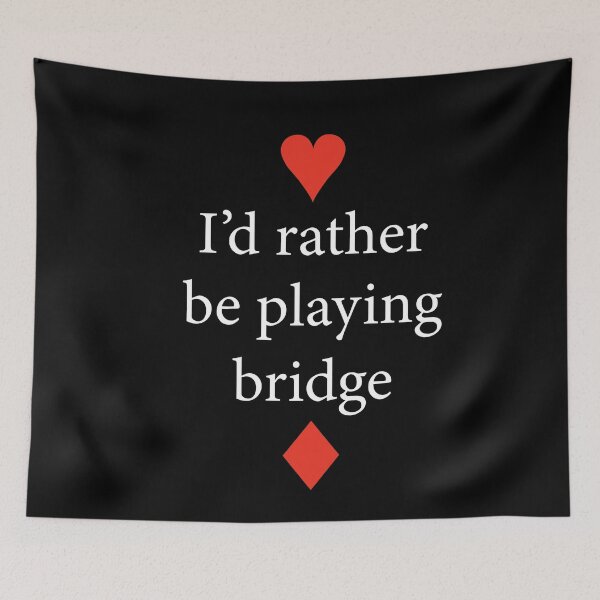 Item preview, I'd rather be playing bridge. For duplicate bridge players. designed and sold by Peter Orum.
