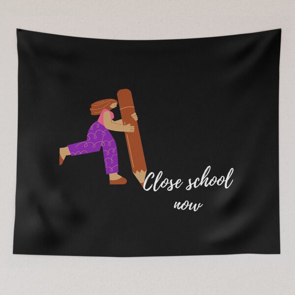 Item preview, Close school now designed and sold by Cjayu.