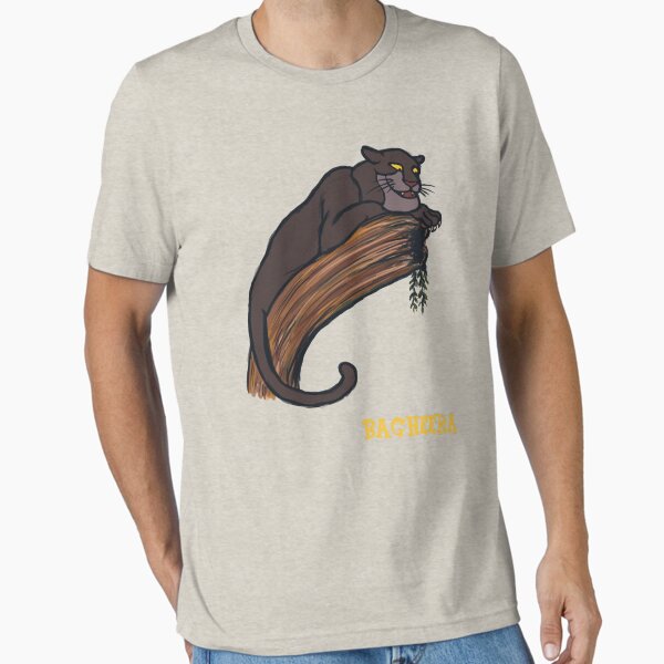 Vista previa del artículo con la obra «Bagheera la pantera», diseñado y vendido por Amberdreams.