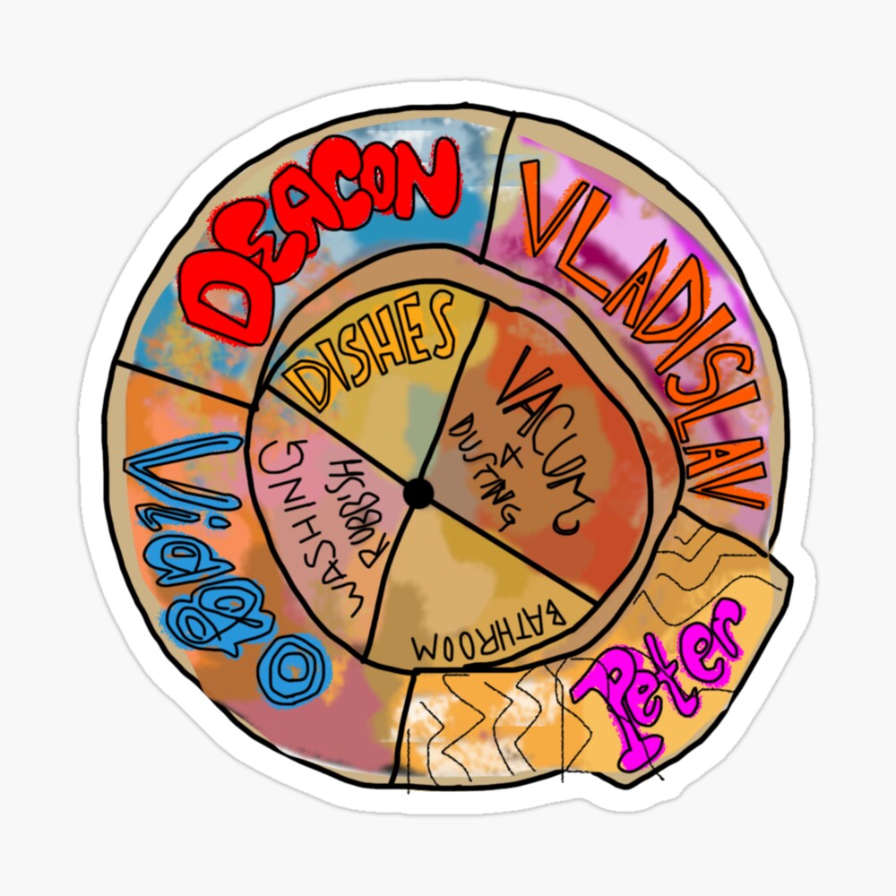 Viago's Chore Wheel-- What We Do In the Shadows