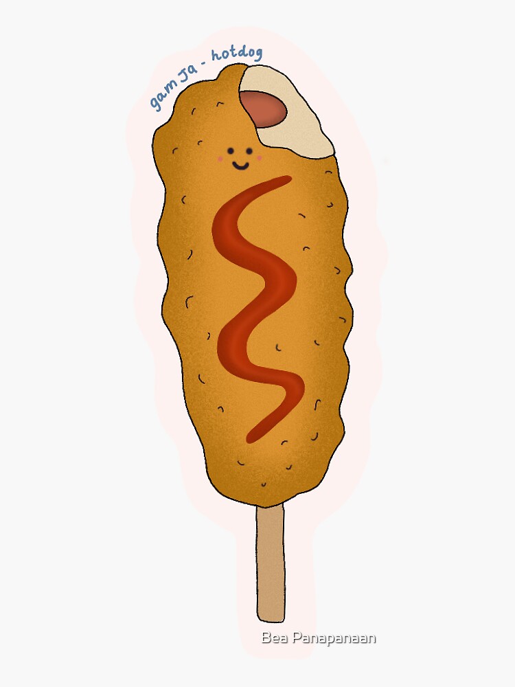 Korean Corn Dog (Gamja Hotdog) 