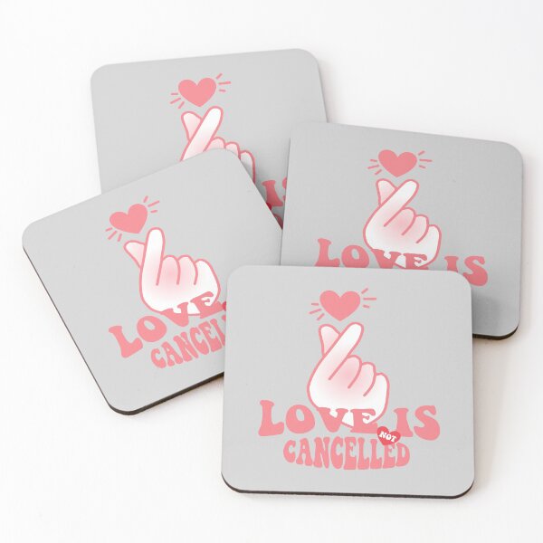 Item preview, VALENTINES 2021 - KAWAII CUTE FINGER HEART LOVE IS NOT CANCELLED designed and sold by Cr1sV.