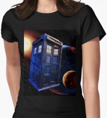 Time Flight 3 Women's Fitted T-Shirt