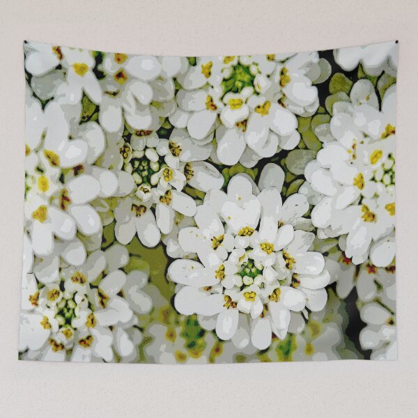 Item preview, White floral splendor  designed and sold by MarionsArt.