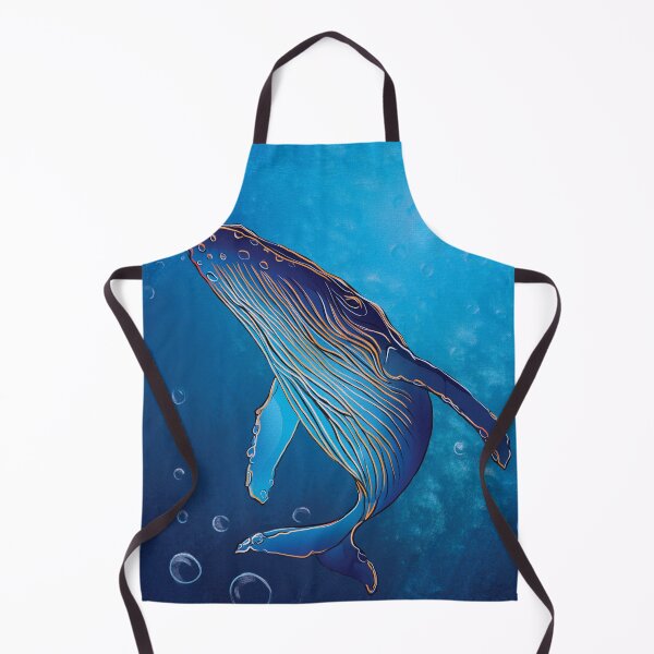 Aperçu de l'œuvre baleine bleue créée et vendue par MiVa Tank.