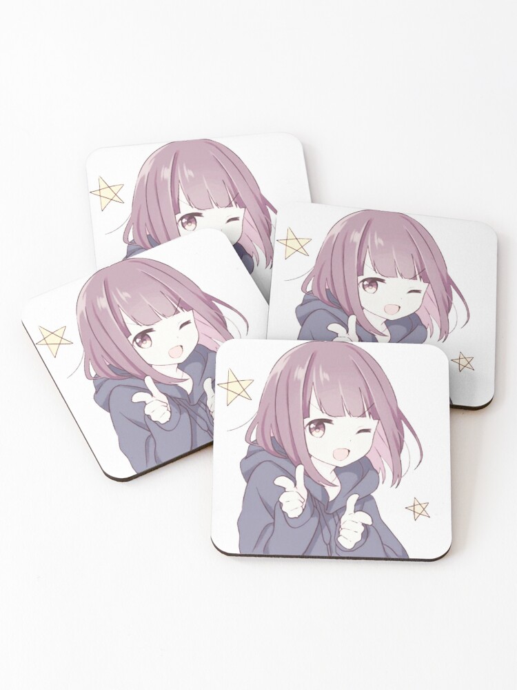 Stara KIDS Anime Art Affirmations Coaster Set of 4 with Stand |  Inspirational Home Decor | Modern Anime Design Coasters for Home :  Amazon.in: Home & Kitchen
