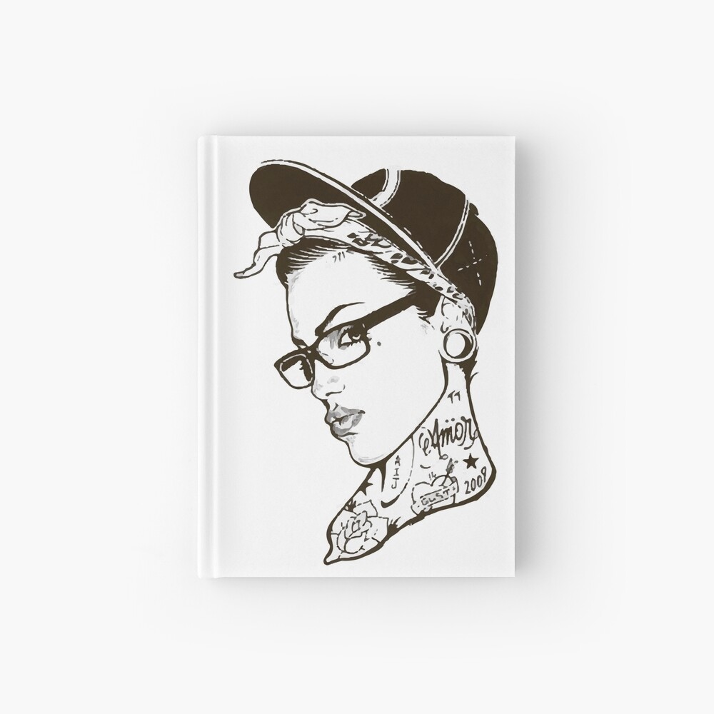 Sticker Belle Fille De Swag En Snapback Par Kuznecova49 Redbubble