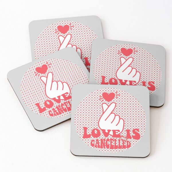 Item preview, VALENTINES 2021 - KAWAII CUTE FINGER HEART LOVE IS NOT CANCELLED designed and sold by Cr1sV.