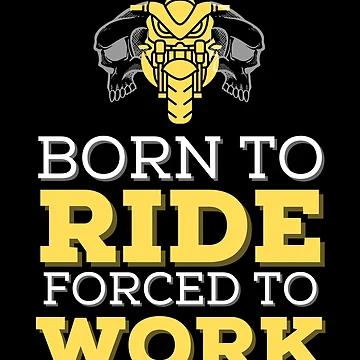 Artwork thumbnail, Born To Ride Forced To Work by Promedia