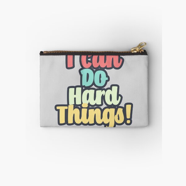 Item preview, I Can Do Hard Things designed and sold by Chubuter.