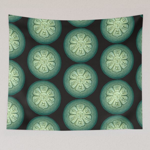 Item preview, Nepal Stone carving design Green designed and sold by ZenArt-Fern.