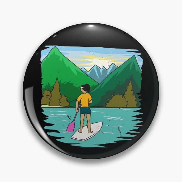 Item preview, Stand Up Paddling Paddler Lake Beach For Men Women  designed and sold by Tom2468.