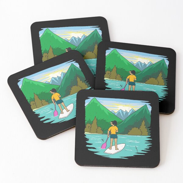 Item preview, Stand Up Paddling Paddler Lake Beach For Men Women  designed and sold by Tom2468.