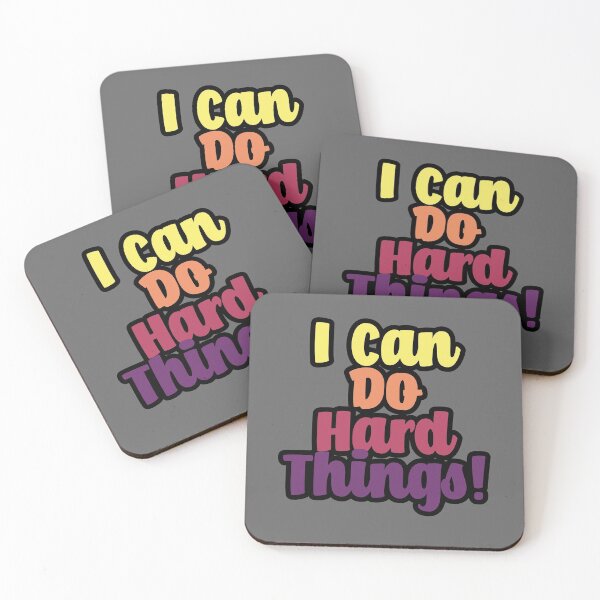 Item preview, I Can Do Hard Things - Heat designed and sold by Chubuter.