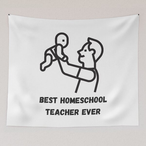 Item preview, Best Homeschool Teacher Ever designed and sold by HasnaanMohsin.