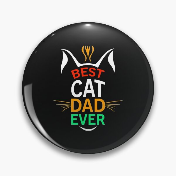 Item preview, Best Cat Dad Ever Classic T-Shirt designed and sold by Lukifo-Caster.
