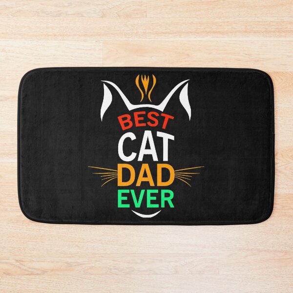 Item preview, Best Cat Dad Ever Classic T-Shirt designed and sold by Lukifo-Caster.
