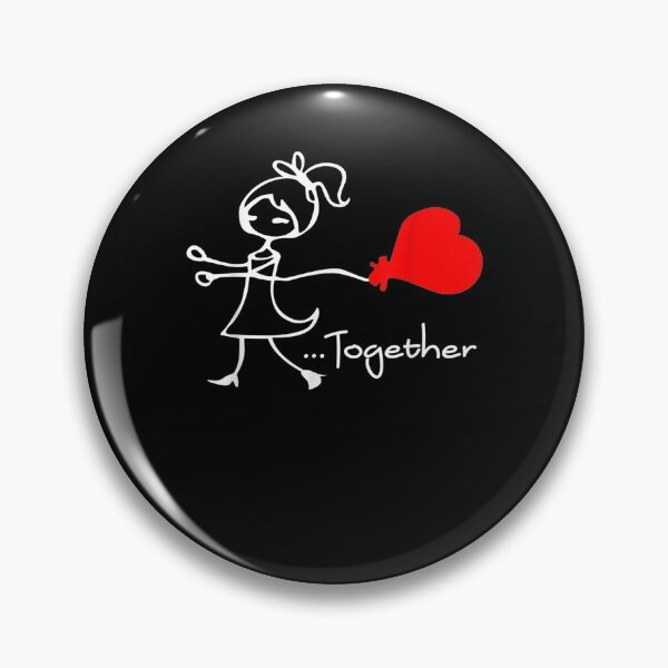 Item preview, Always Together Matching For Couple Valentine Tee designed and sold by lolahomya.