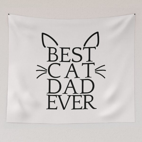 Item preview, Best Cat Dad Ever  designed and sold by Lukifo-Caster.