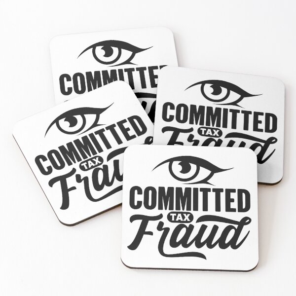 Item preview, Eye Committed Tax Fraud | Amusing Taxpayer Financial Meme designed and sold by GravitiTees.