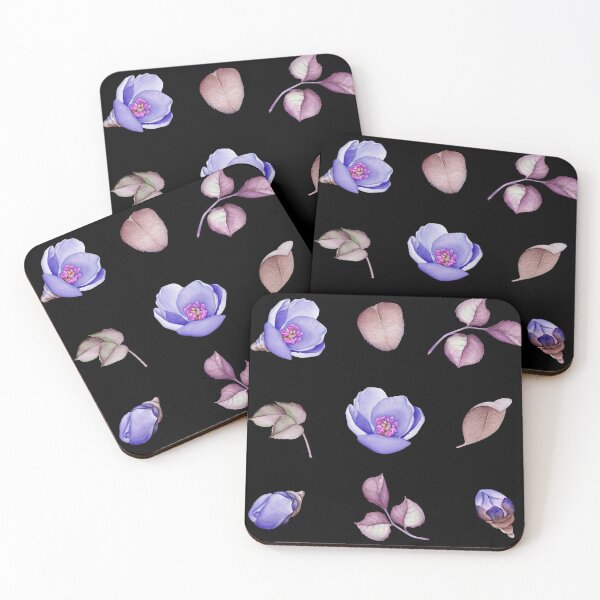 Item preview, Watercolor Blue Flowers Collection designed and sold by Pavnud.