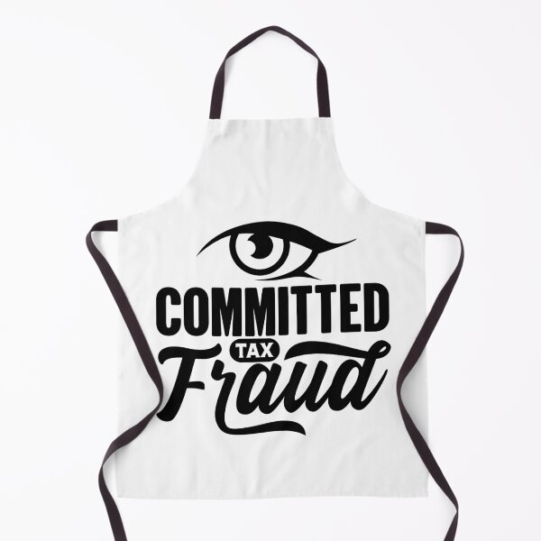 Item preview, Eye Committed Tax Fraud | Amusing Taxpayer Financial Meme designed and sold by GravitiTees.