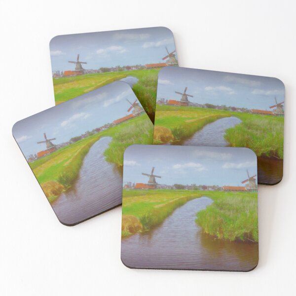 Item preview, Zaanse Schans wind mills designed and sold by DVart-nz.