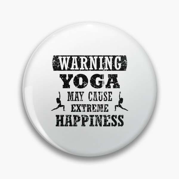 Item preview, Yoga causes Happiness I Funny sayings for yogis yoga teacher T-shirt designed and sold by surfingfun.