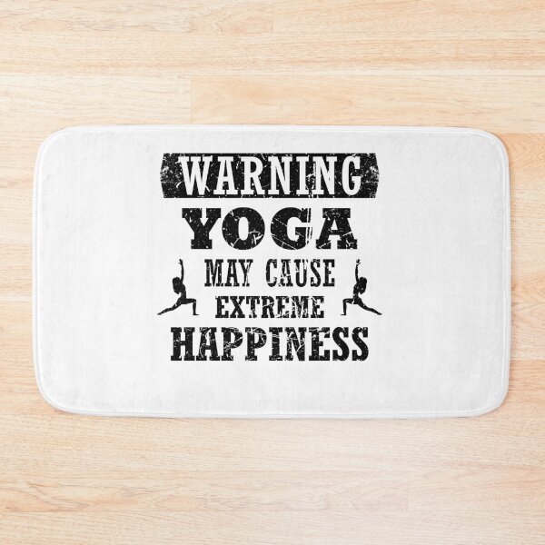 Item preview, Yoga causes Happiness I Funny sayings for yogis yoga teacher T-shirt designed and sold by surfingfun.