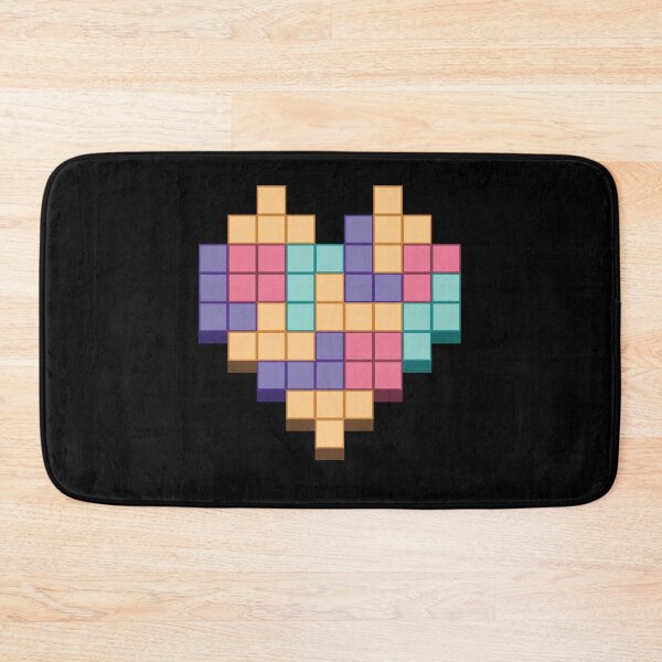 Item preview, Black heart game designed and sold by BubbleMerchON.