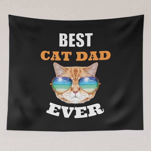 Artikelvorschau, Best Cat Dad Ever Shirt Cat Dad Shirt Gift For Cat LoverGift For DadCat Owner Shirt Classic T-Shirt entworfen und verkauft von Lukifo-Caster.