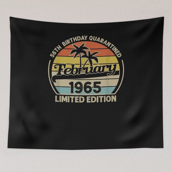 Item preview, February 1965 Limited Edition 56th Birthday Quarantined designed and sold by lolahomya.