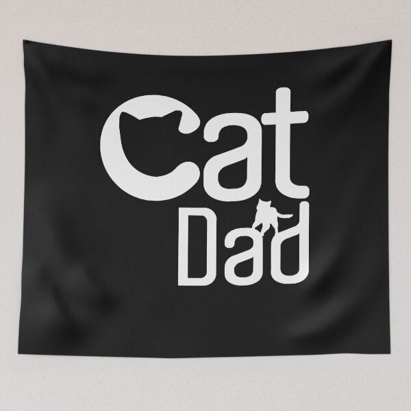 Item preview, Cat Dad Classic T-Shirt designed and sold by Lukifo-Caster.