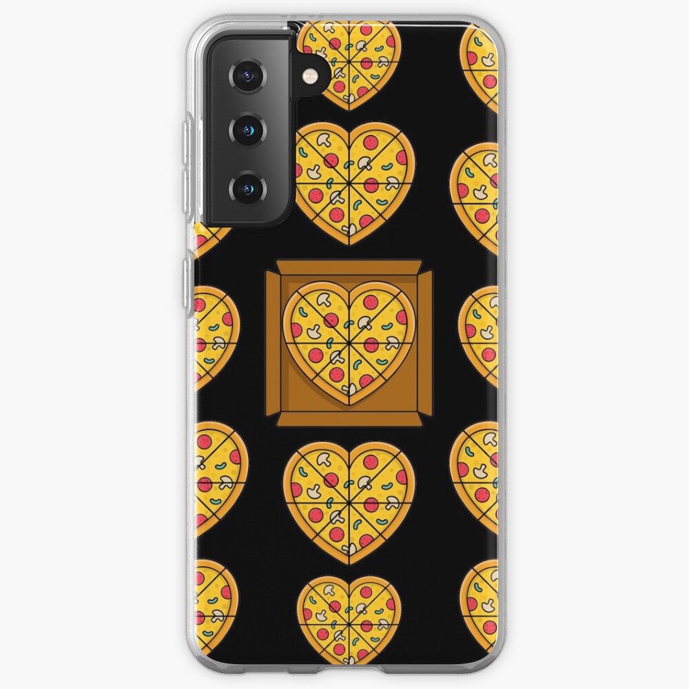 Boxes of Pizza Hearts Case & Skin for Samsung Galaxy