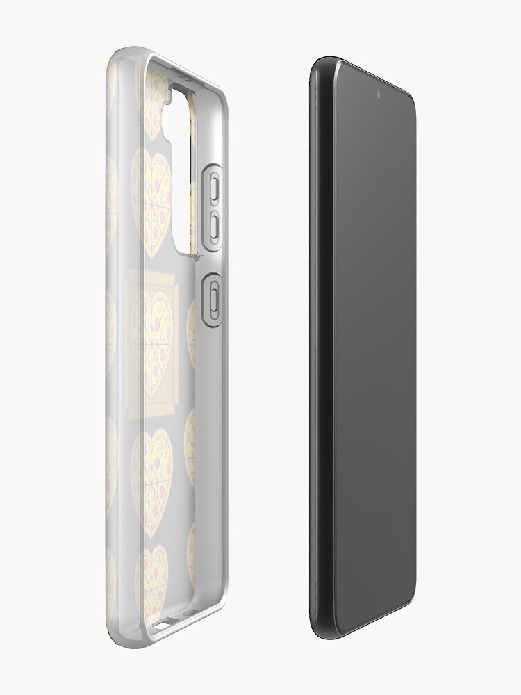 Alternate view of Boxes of Pizza Hearts Case & Skin for Samsung Galaxy