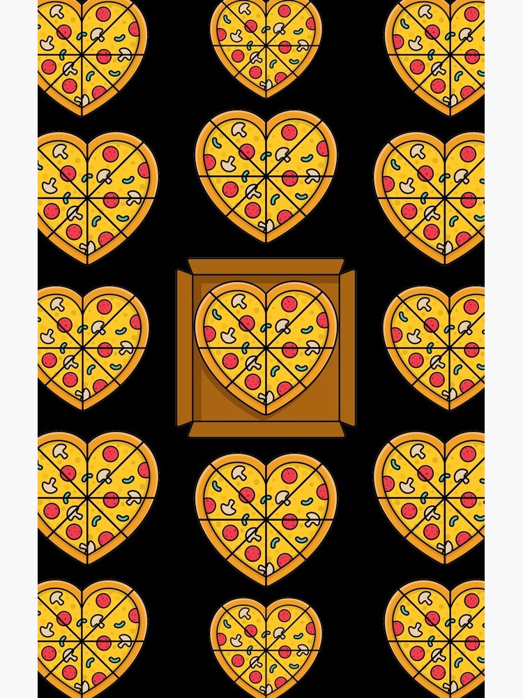 Boxes of Pizza Hearts by Ranggasme