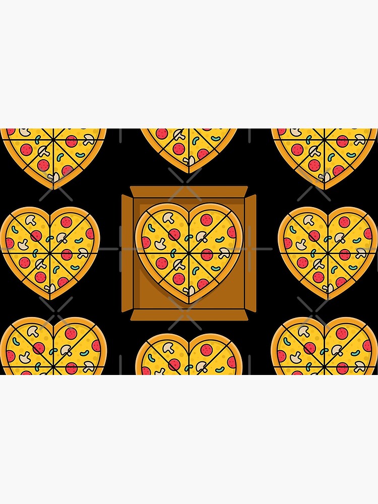Boxes of Pizza Hearts by Ranggasme