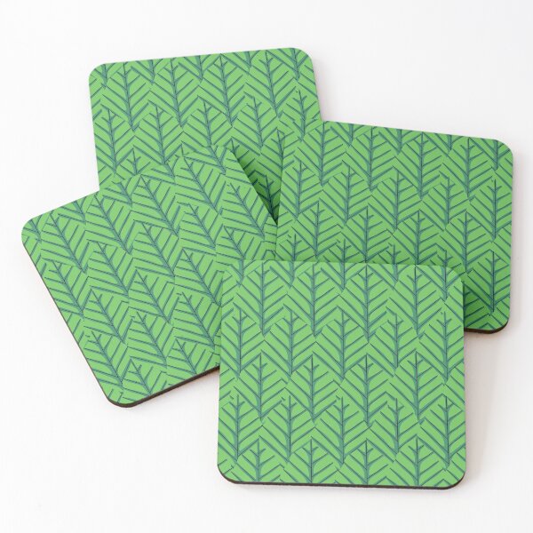 Item preview, Green Leaves Pattern designed and sold by TeeVelora.