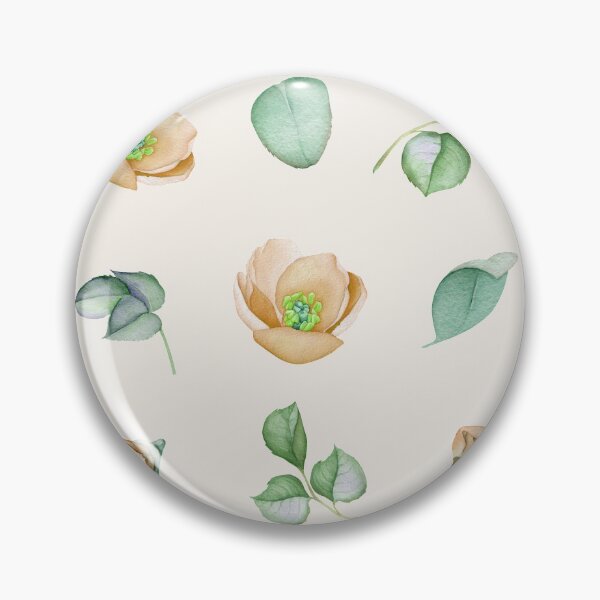 Item preview, Watercolor Orange Flowers Collection designed and sold by Pavnud.