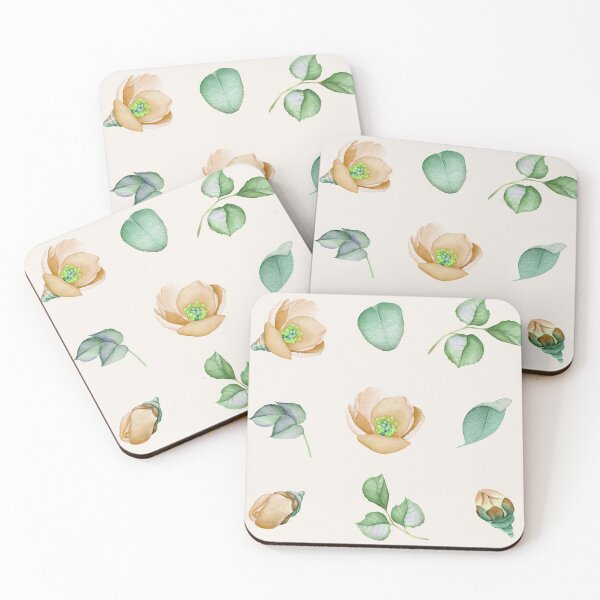 Item preview, Watercolor Orange Flowers Collection designed and sold by Pavnud.
