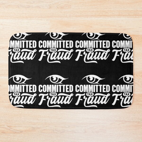 Item preview, Eye Committed Tax Fraud | Tax Evasion Humour designed and sold by GravitiTees.