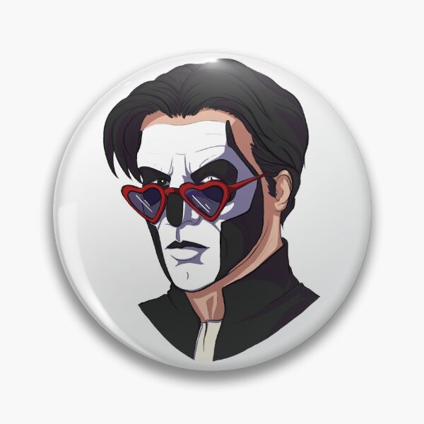 Papa III Lolita Glasses Pin