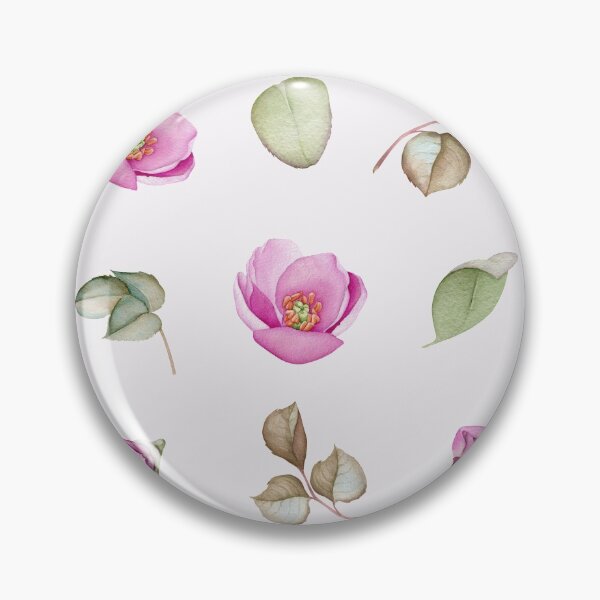 Item preview, Watercolor Pink Flowers Collection designed and sold by Pavnud.