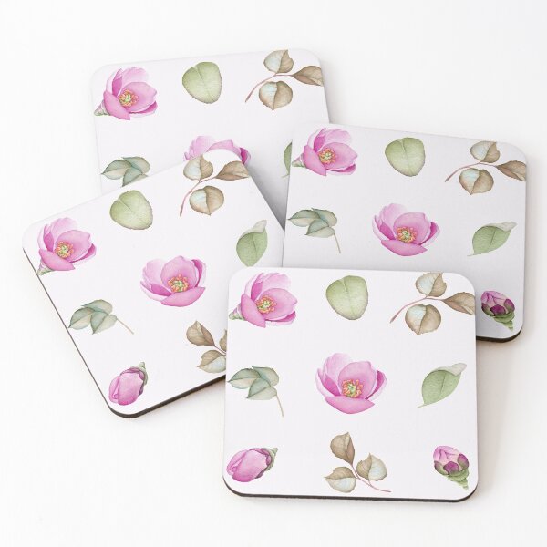 Item preview, Watercolor Pink Flowers Collection designed and sold by Pavnud.