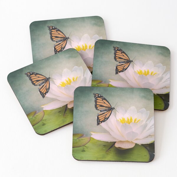 Item preview, Waterlily & Butterfly designed and sold by NaturallyArt.